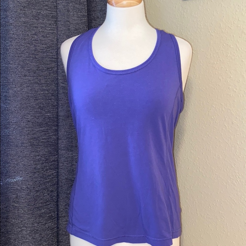 Women’s Z By Zella Purple Exercise Tank Top Large